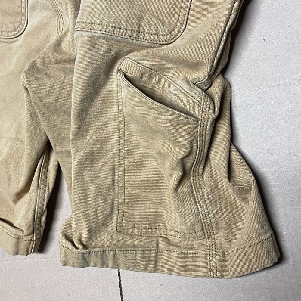 Carhartt Force Cargo Shorts Khaki Men's Size 36 Relaxed Fit Work Skater Y2K - Picture 6 of 9
